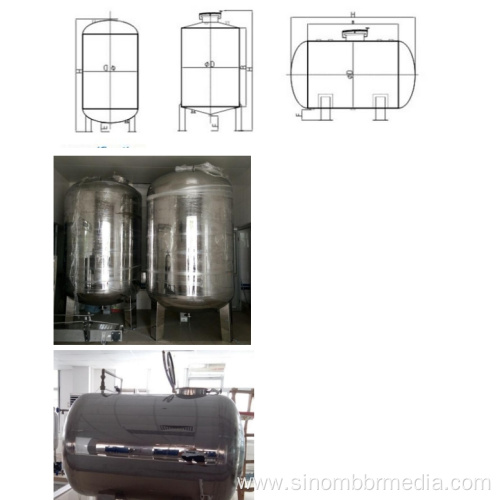 Stainless steel water tank